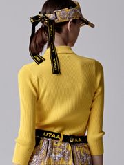 UTAA Canyon Baroque Ribbon Sun Visor : Yellow