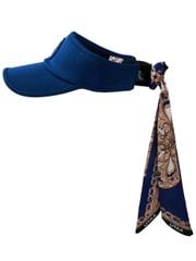 UTAA Baroque Ribbon Sun Visor : Blue