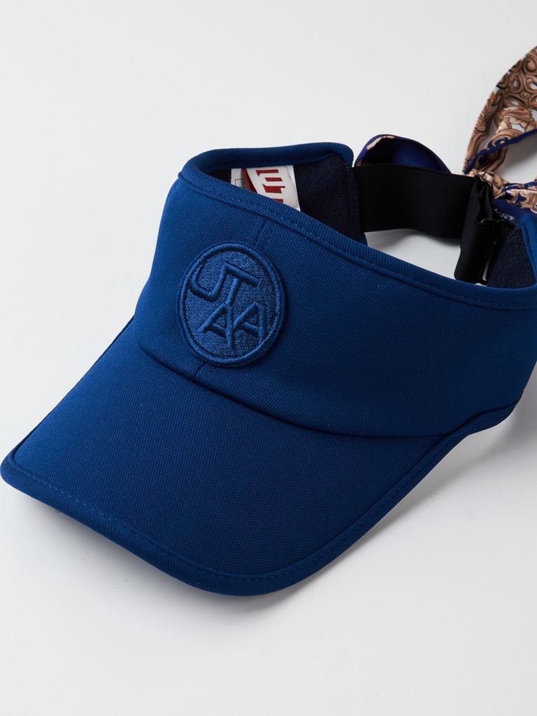 UTAA Baroque Ribbon Sun Visor : Blue