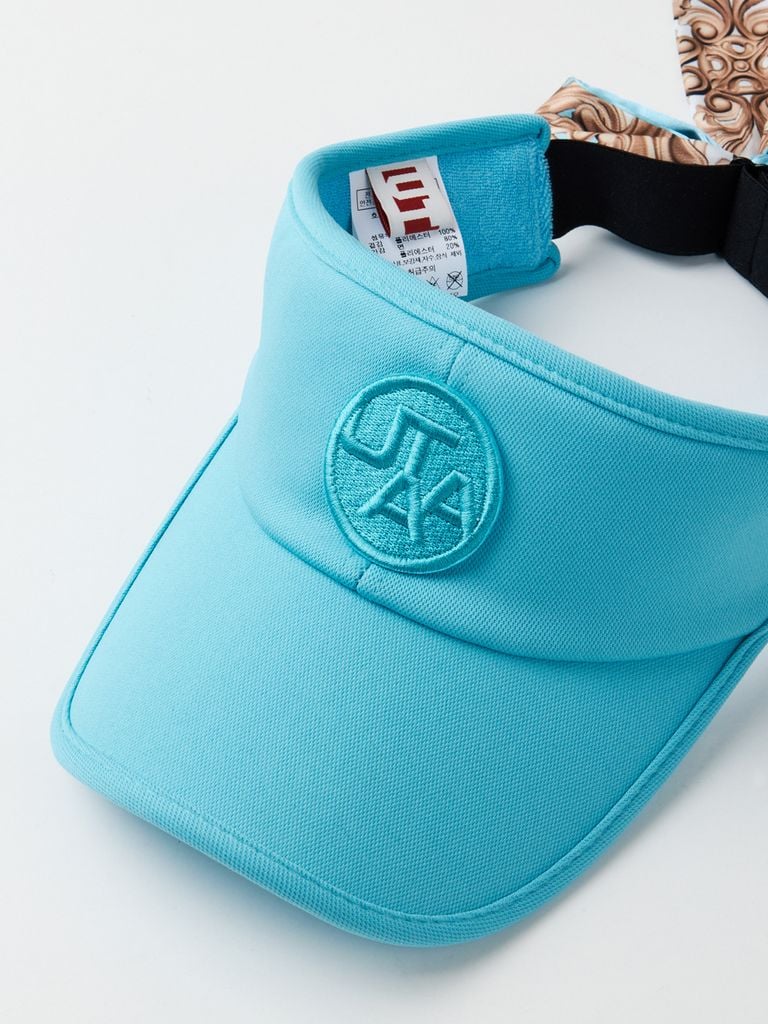 UTAA Baroque Ribbon Sun Visor : Mint