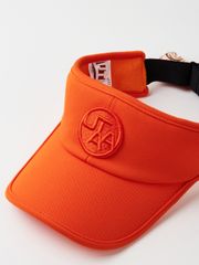 UTAA Baroque Ribbon Sun Visor : Orange