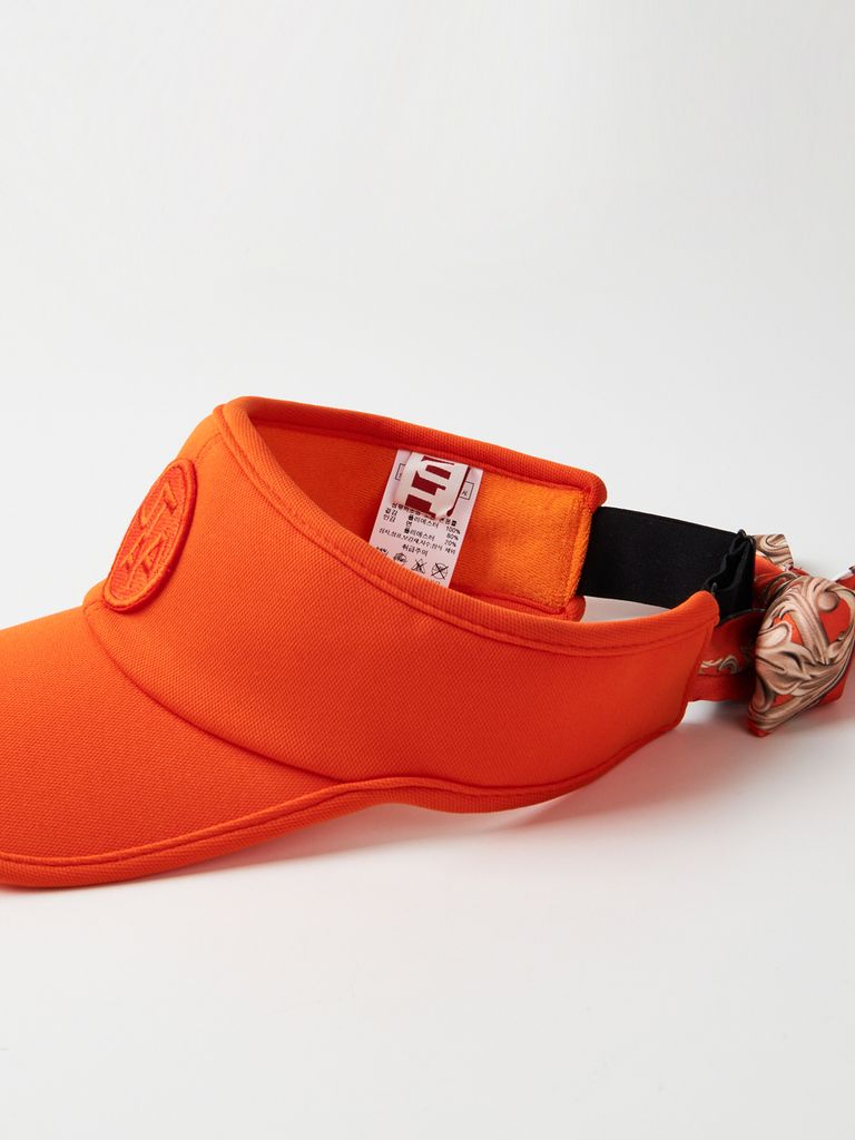 UTAA Baroque Ribbon Sun Visor : Orange