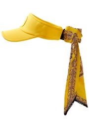 UTAA Baroque Ribbon Sun Visor : Yellow