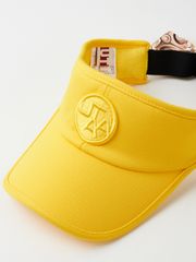 UTAA Baroque Ribbon Sun Visor : Yellow