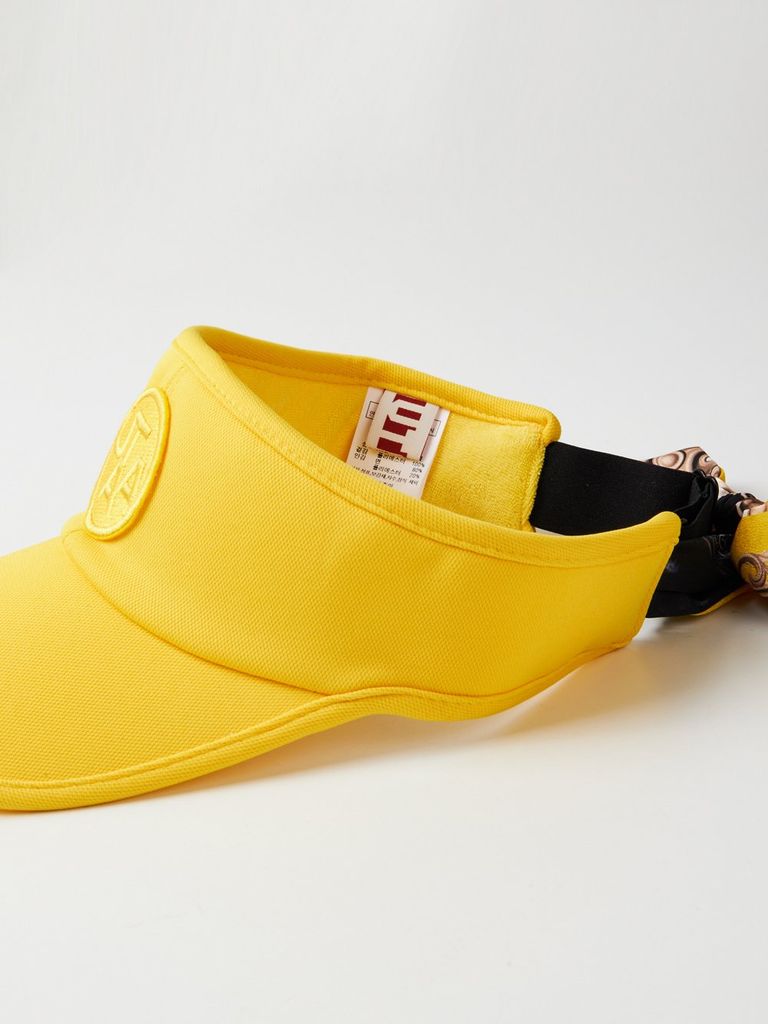 UTAA Baroque Ribbon Sun Visor : Yellow