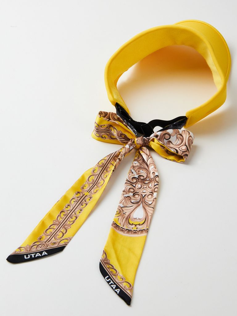 UTAA Baroque Ribbon Sun Visor : Yellow