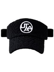 UTAA Pixel Tile Lace Sun Visor : Women's Black