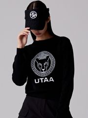 UTAA Pixel Tile Lace Sun Visor : Women's Black