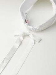 UTAA Pixel Tile Lace Sun Visor : Women's White