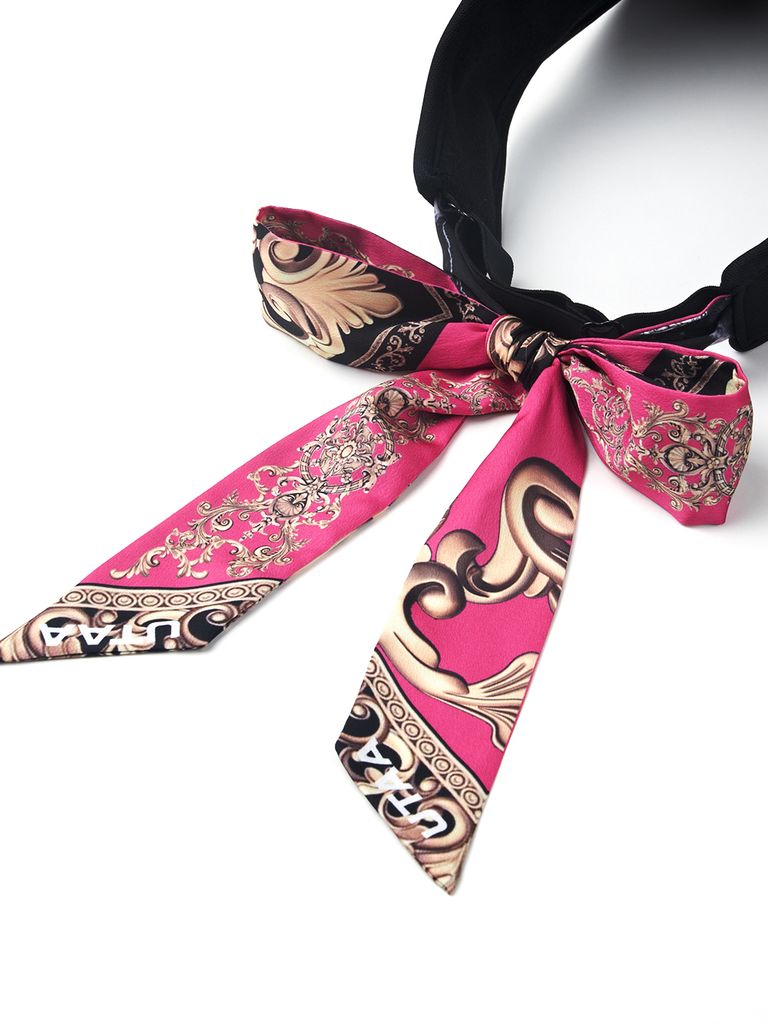 UTAA Olympus Neon Baroque Tie Visor : Black