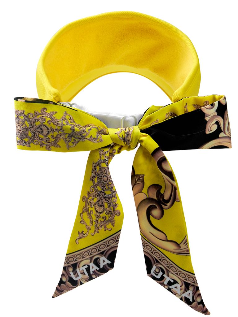 UTAA Olympus Neon Baroque Tie Visor : Yellow