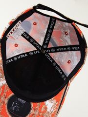UTAA Baroque Golden Stroke Logo Cap : Orange