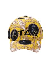UTAA Baroque Golden Stroke Logo Cap : Yellow