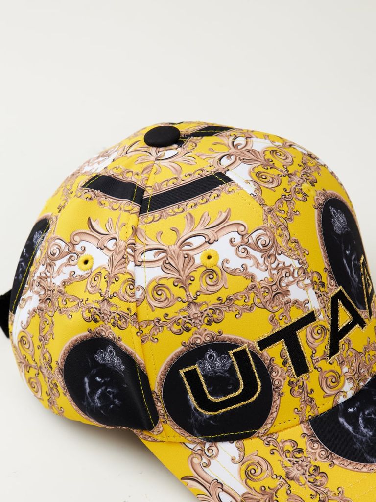 UTAA Baroque Golden Stroke Logo Cap : Yellow