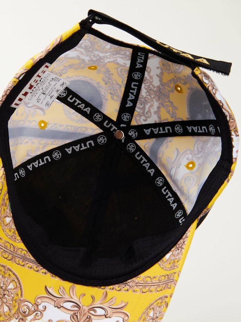 UTAA Baroque Golden Stroke Logo Cap : Yellow