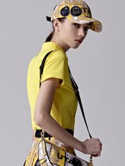 UTAA Baroque Golden Stroke Logo Cap : Yellow