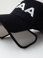 UTAA Big Logo Slide Sun Visor : Black
