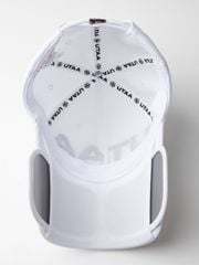 UTAA Big Logo Slide Sun Visor : White