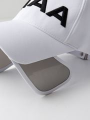 UTAA Big Logo Slide Sun Visor : White