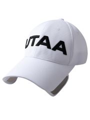 UTAA Big Logo Slide Sun Visor : White