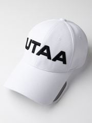 UTAA Big Logo Slide Sun Visor : White
