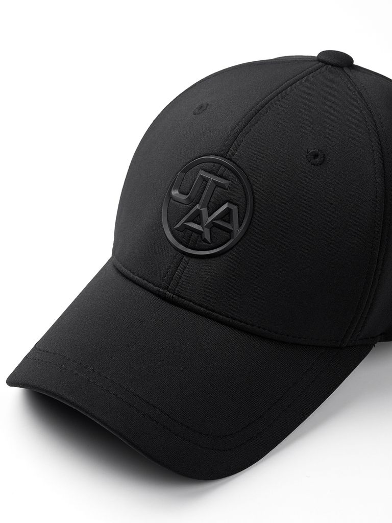 UTAA Figure Symbol Cushion Golf cap : Black