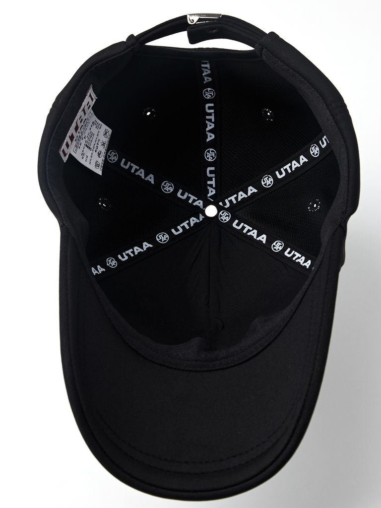 UTAA Figure Symbol Cushion Golf cap : Black