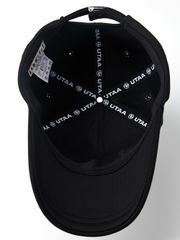UTAA Figure Symbol Cushion Golf cap : Black