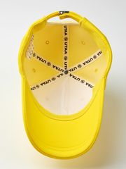 UTAA Figure Symbol Cushion Golf cap : Yellow