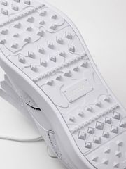 UTAA Punching Derby Kiltie Sneakers : Women's White