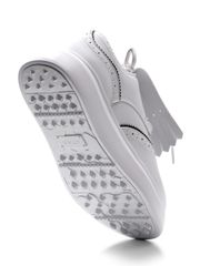 UTAA Punching Derby Kiltie Sneakers : Women's White