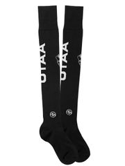 UTAA Panther Logo Over Knee Socks : Black