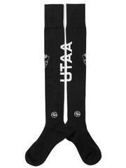UTAA Panther Logo Over Knee Socks : Black