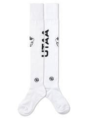 UTAA Panther Logo Over Knee Socks : White