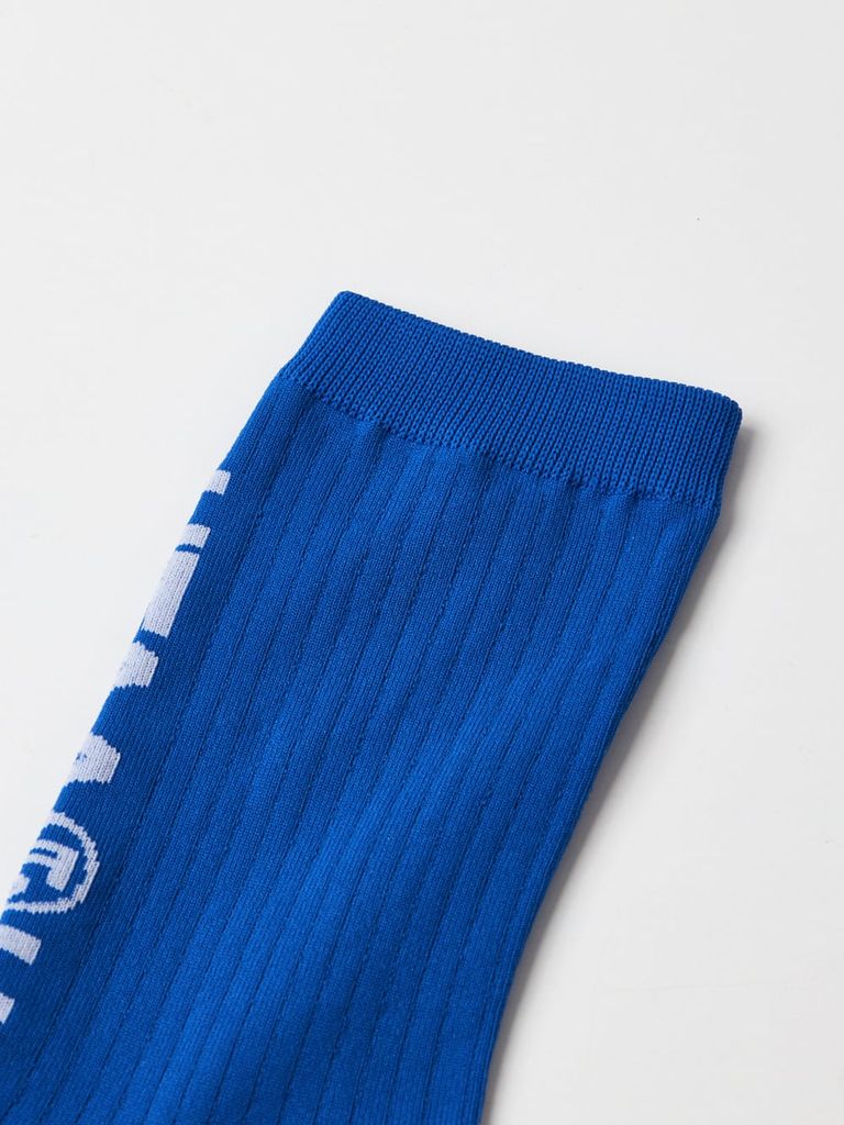 UTAA Double Logo Socks : Blue
