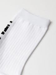 UTAA Double Logo Socks : White