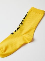 UTAA Double Logo Socks : Yellow