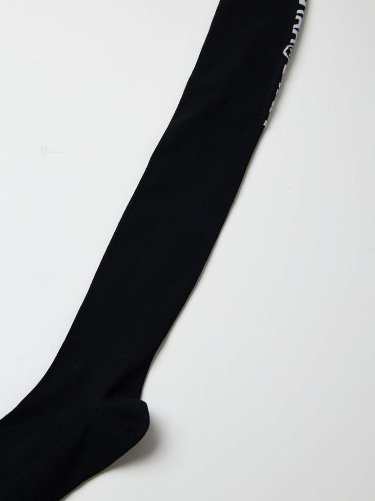 UTAA Double Logo Knee Socks : Black