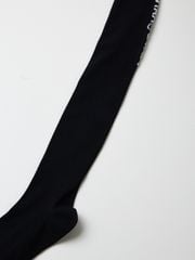 UTAA Double Logo Knee Socks : Black