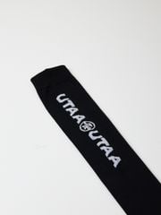 UTAA Double Logo Knee Socks : Black