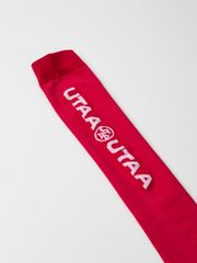 UTAA Double Logo Knee Socks : Pink