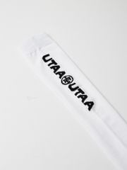 UTAA Double Logo Knee Socks : White