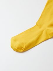 UTAA Double Logo Knee Socks : Yellow