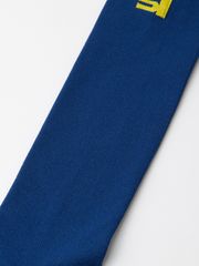 UTAA Logo Knee Socks : Blue