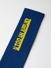UTAA Logo Knee Socks : Blue