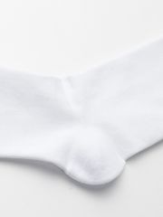 UTAA Logo Knee Socks : White