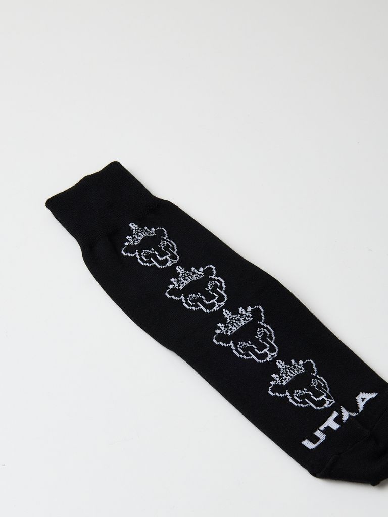 UTAA Crown Panther Socks : Black
