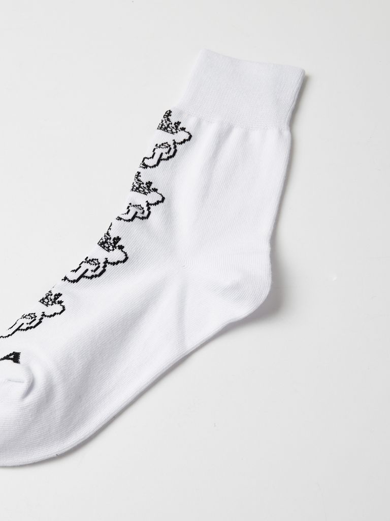UTAA Crown Panther Socks : White