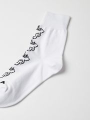 UTAA Crown Panther Socks : White