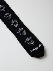 UTAA Crown Panther Knee Socks : Black